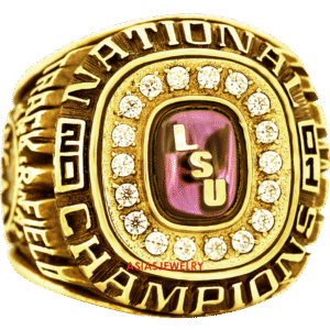 2001 LSU Tigers NCAA Track _ Field Championship Ring