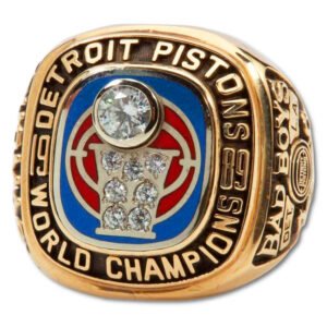 1989 Detroit Pistons NBA Championship Ring